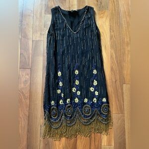 Gatsby Flapper Beaded Dress